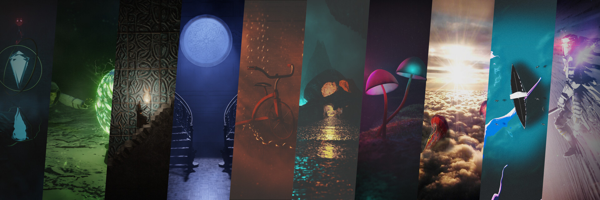 ArtStation banner for @mockup