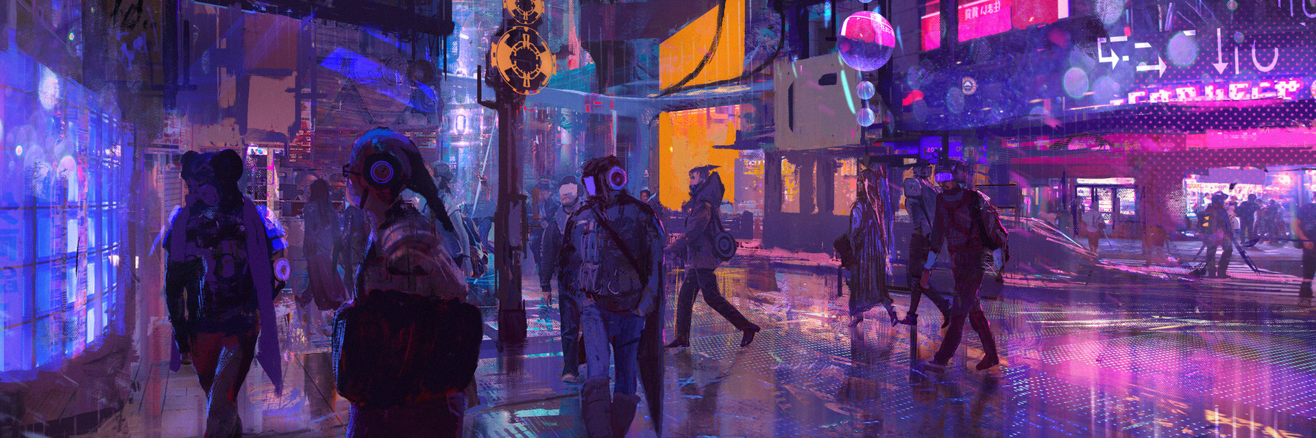 ArtStation banner for @vergo