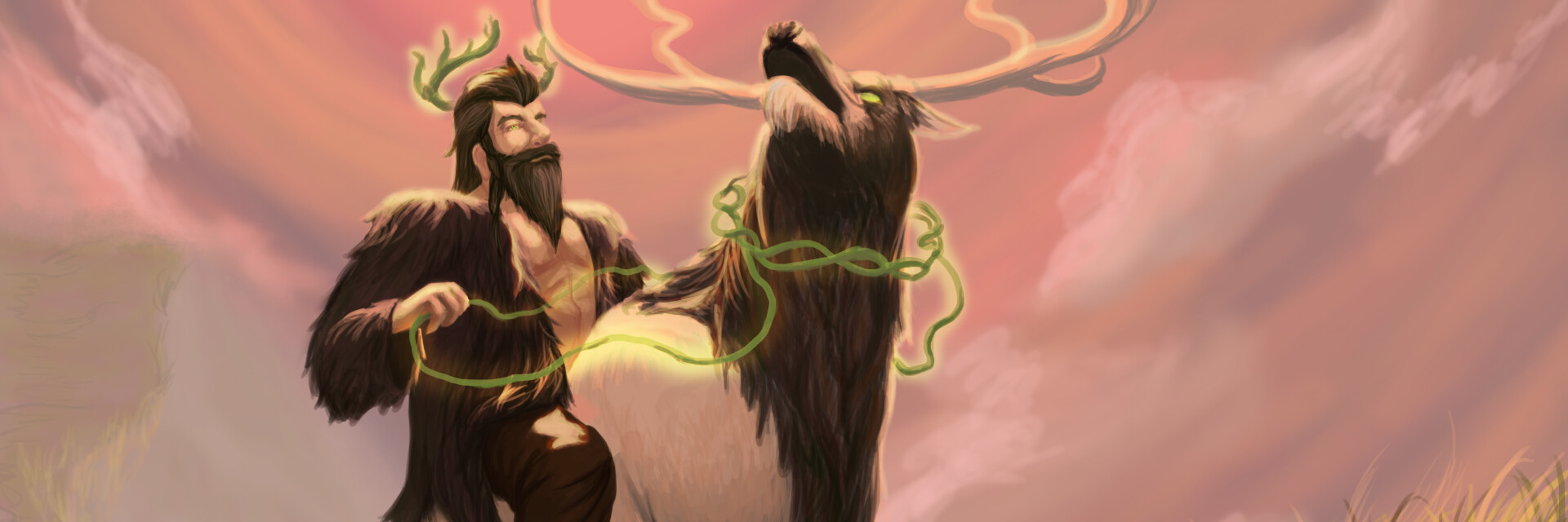 ArtStation banner for @arson