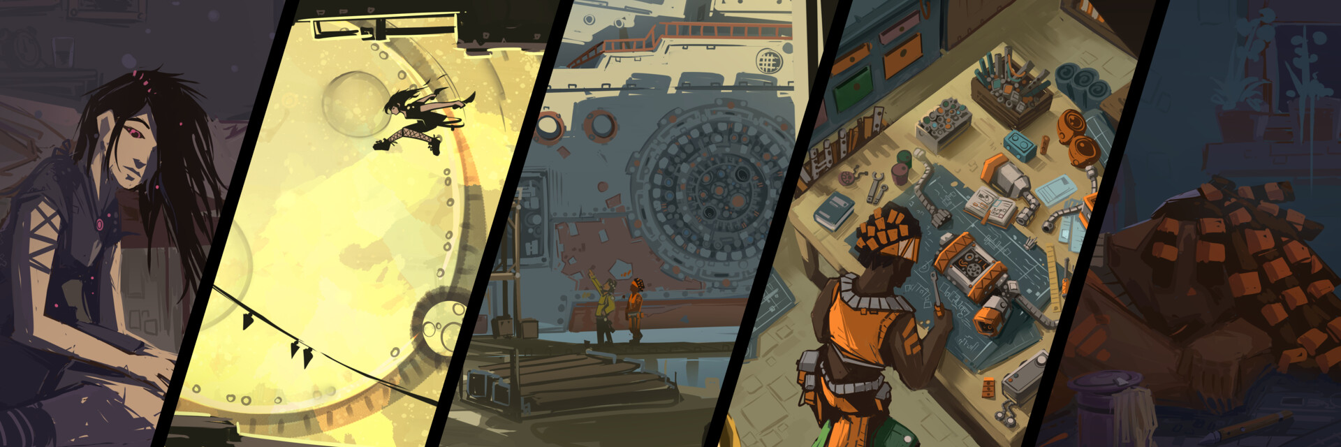 ArtStation banner for @primordial