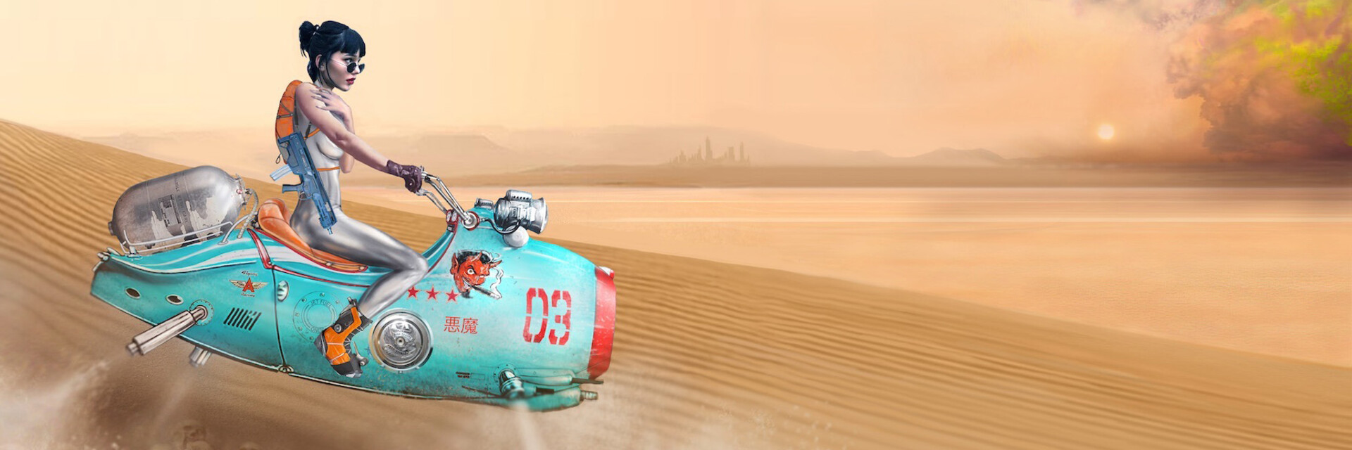 ArtStation banner for @roby