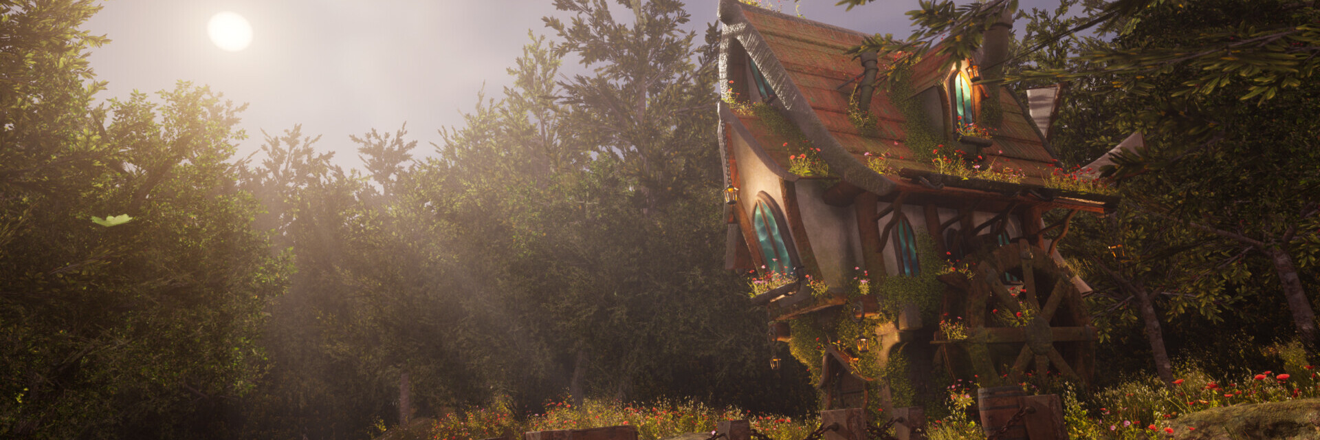 ArtStation banner for @opal