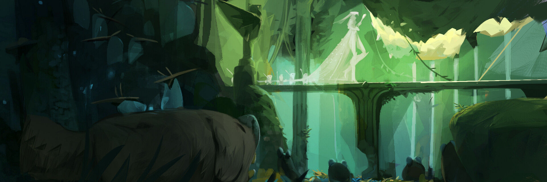 ArtStation banner for @damn