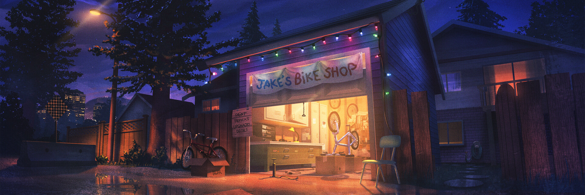 ArtStation banner for @ecstatic