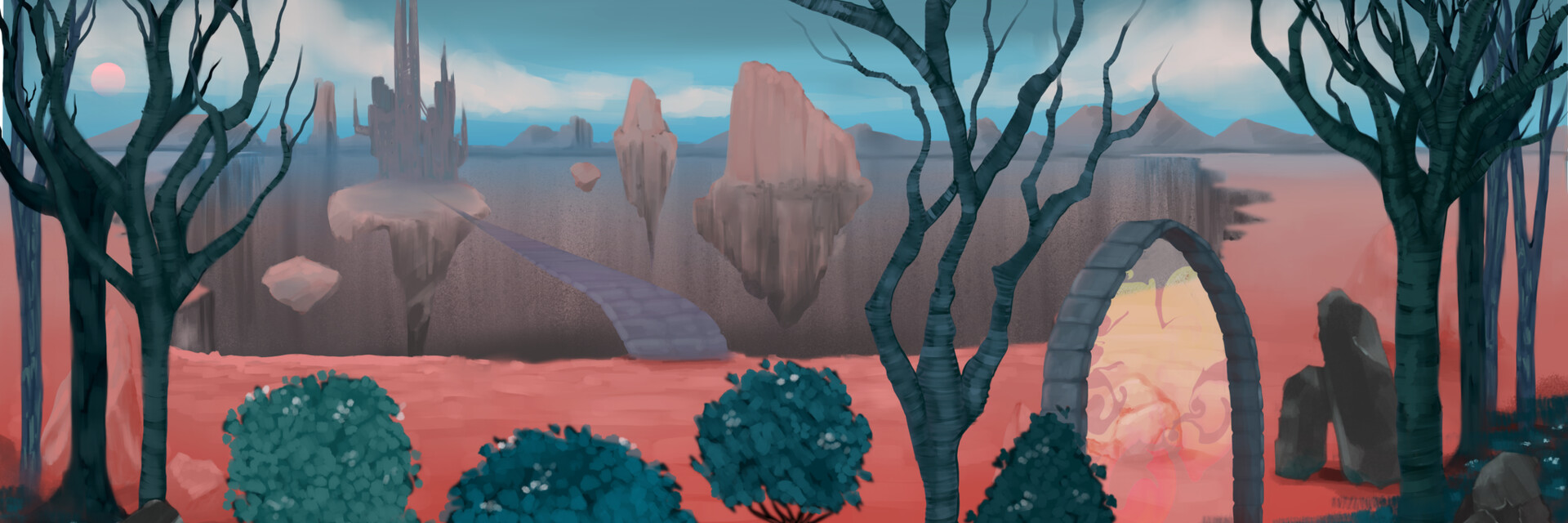 ArtStation banner for @bambino