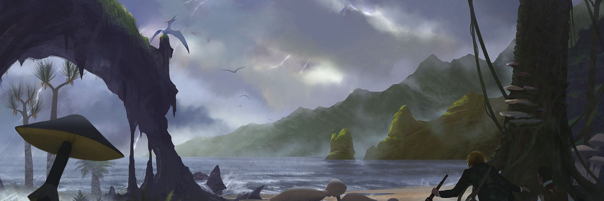 ArtStation banner for @wanton