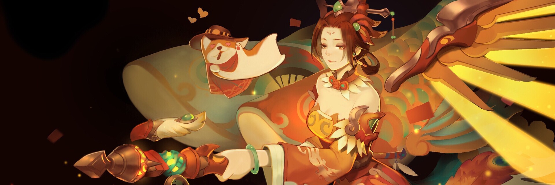 ArtStation banner for @fireworks