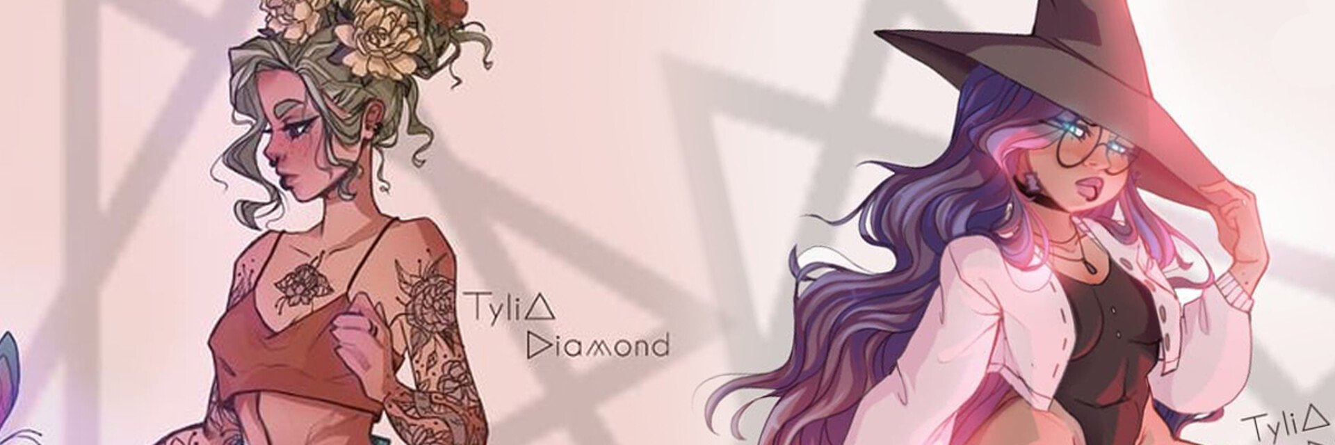 ArtStation banner for @tylia