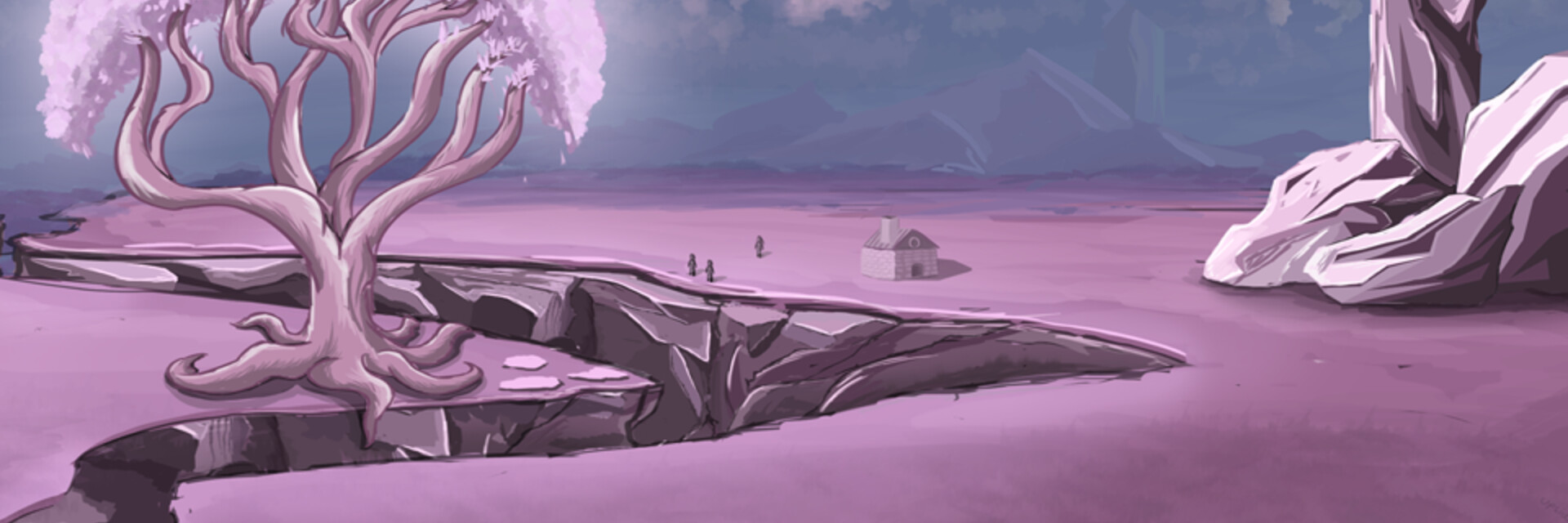 ArtStation banner for @upside