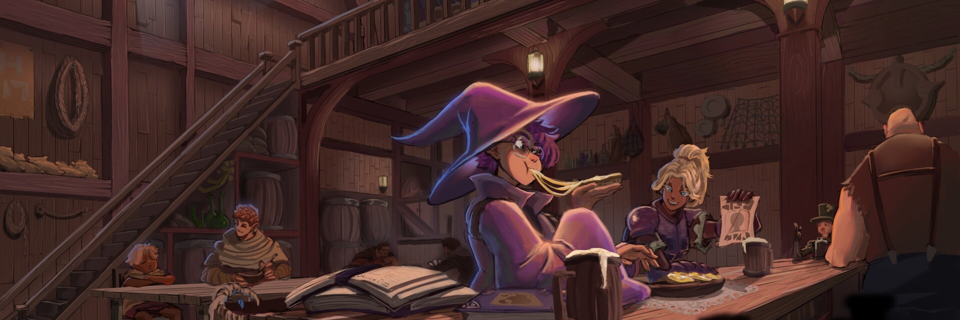 ArtStation banner for @zesty