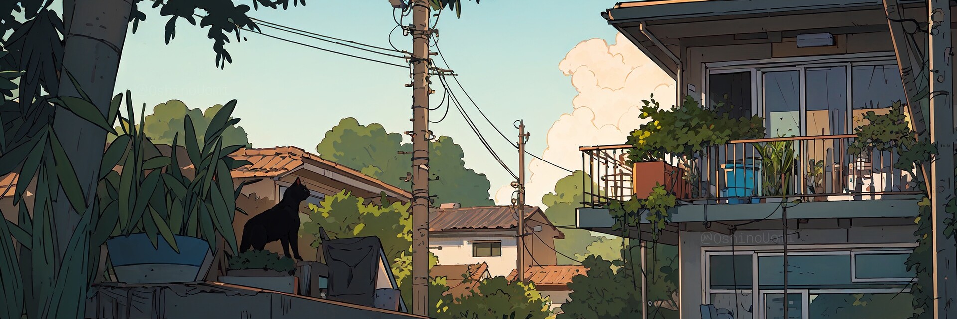 ArtStation banner for @merely