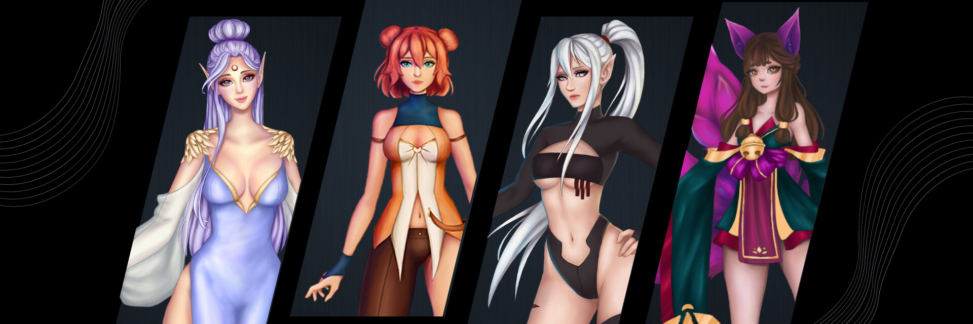 ArtStation banner for @nanox