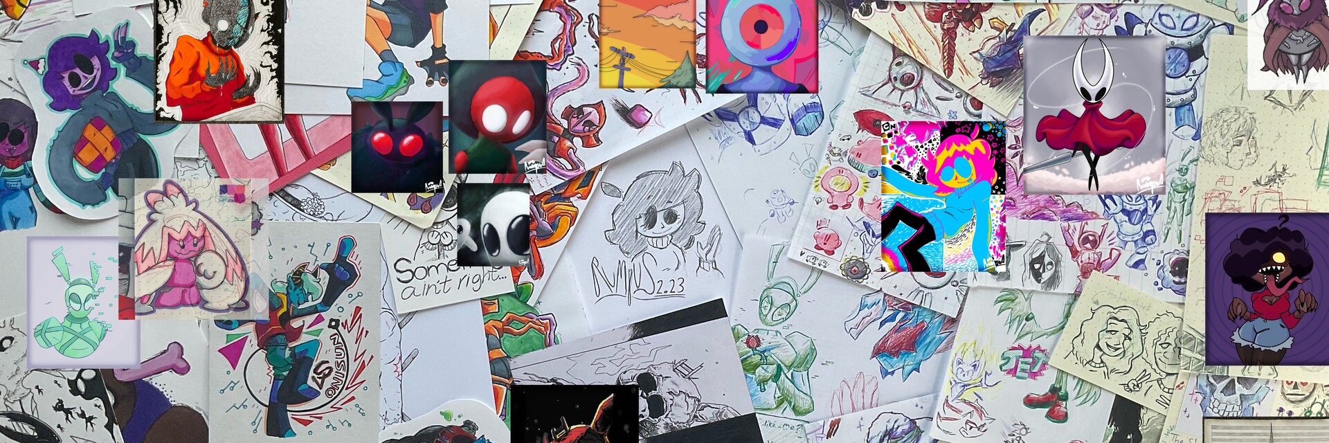 ArtStation banner for @rumpus
