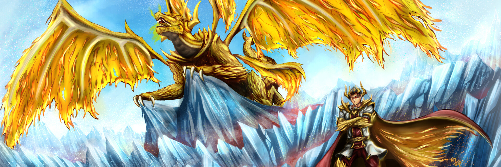 ArtStation banner for @flexing