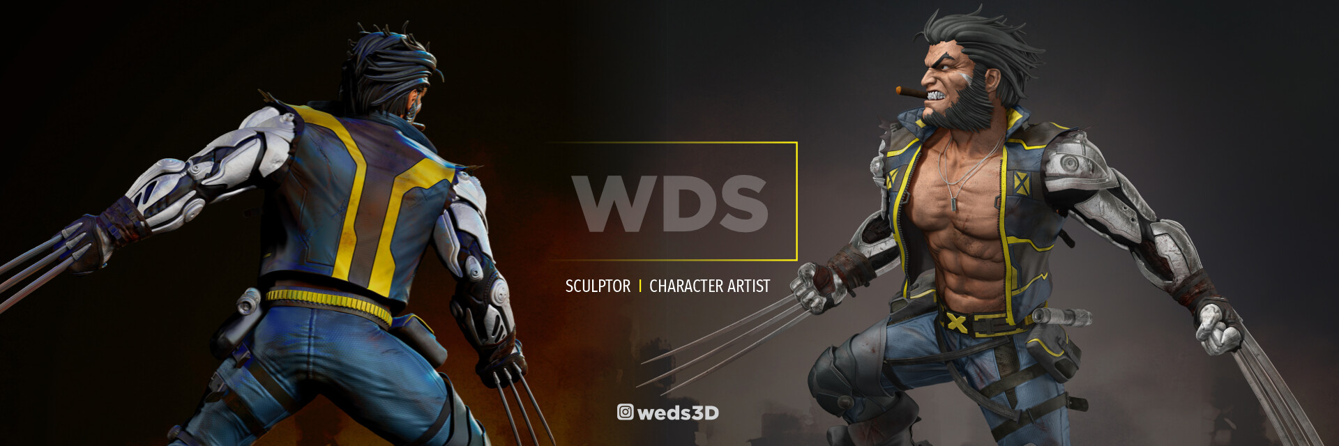 ArtStation banner for @weds