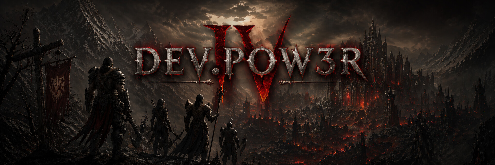 ArtStation banner for @pow3r