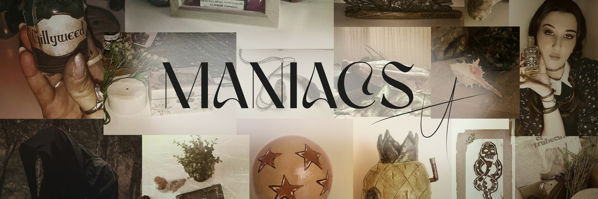 ArtStation banner for @maniacs