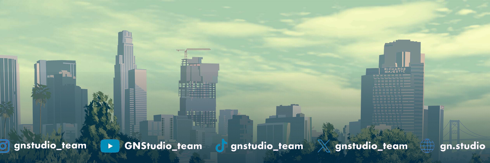 ArtStation banner for @gn_studio