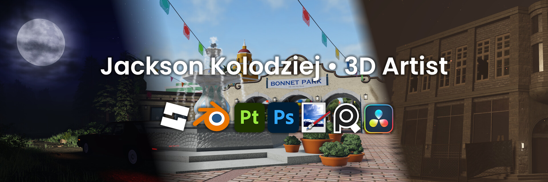 ArtStation banner for @coaster